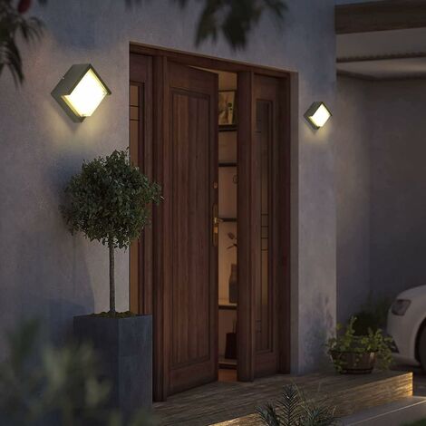 Applique LED A Striscia Moderna 13W – 6500K Bianco Freddo, 58x12x5.5 Cm, Corpo Nero, Per Soggiorno, Scale E Corridoi