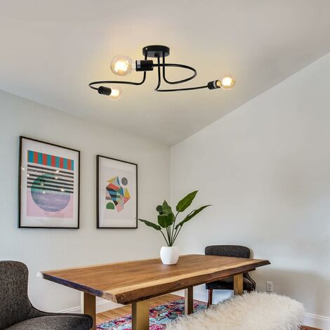 Lampadario Moderno A sospensione Regolabile E27 - Le Chic Arredamenti
