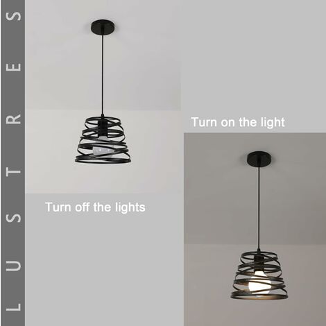 Plafoniera Industriale Moderna A 6 Luci Illuminazione In Metallo Per Interni E27 Lampada Da Soffitto Lampadario Per Soggiorno Cucina Camera Da Letto Corridoio Nero 81949977