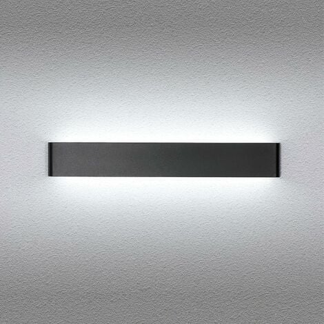 damastoreitalia Applique a led per interno da parete a muro con doppio  interruttore interruttore e doppia luce lampada 6w moderno (Bianco caldo)