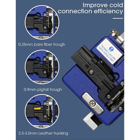 Taglierino Per Fibra Ottica FTTH - Lama 12 Superfici, Alta Precisione, Per Cavi 125-900μm, Durata 48000 Usi - Foto 9