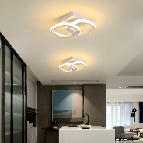 Plafoniera Led,Lampada Da Soffitto Moderna 32W 3000Lm, Plafoniere Design Ovale,L