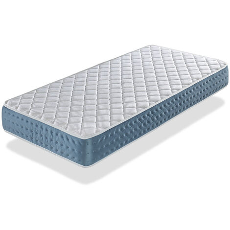 Colchon 90X200 JUNIOR LUXOR Altura 22 cm Espuma viscoelastica y Ergonomico