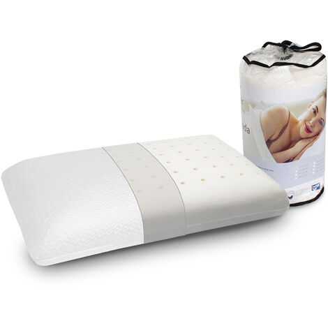 Pack 2 Almohadas Confort 80X35 - Viscoelastica. Desenfundable. Ergonomica