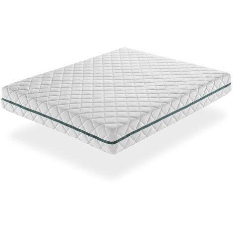 Colchon Desenfundable 120X190 EROS, Altura 22 CM, Espuma Adaptable, Ergonómico. Firmeza Equilibrada