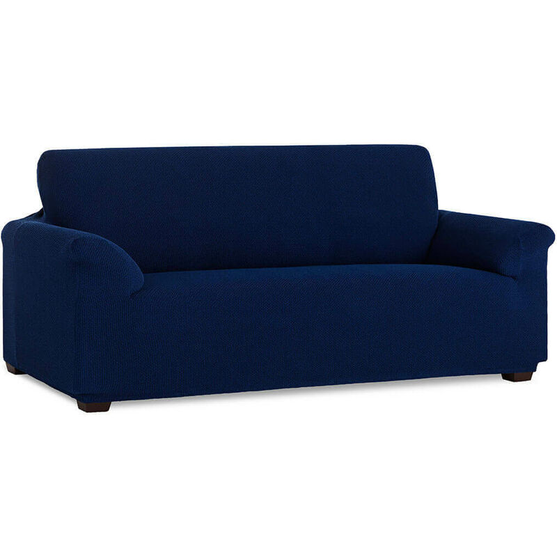 Pack 2 Fundas de sillón 1 plaza (70-110) cm azul MILAN