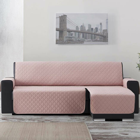 Funda Chaise longue Práctica ACOLCHADO SWEET MALLORCA | Rosa - Chaise longue  200 reversible