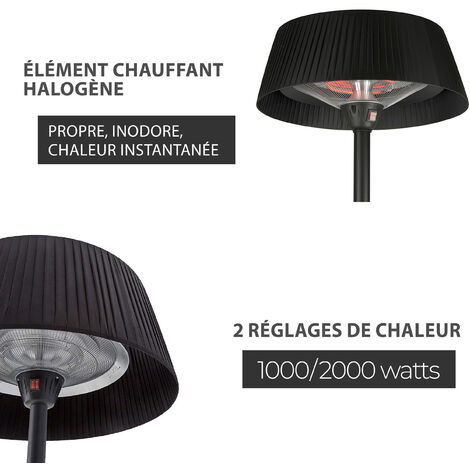MaxxGarden Chauffage radiant pour le patio