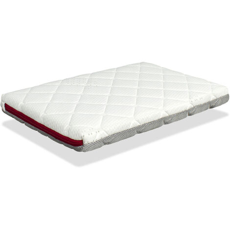 Matelas BEBE Berceau 80x50 Epaisseur 7 CM MINI CANDY - Dehoussable, lavable, mousse memoire de forme et respirant - DORMALIT