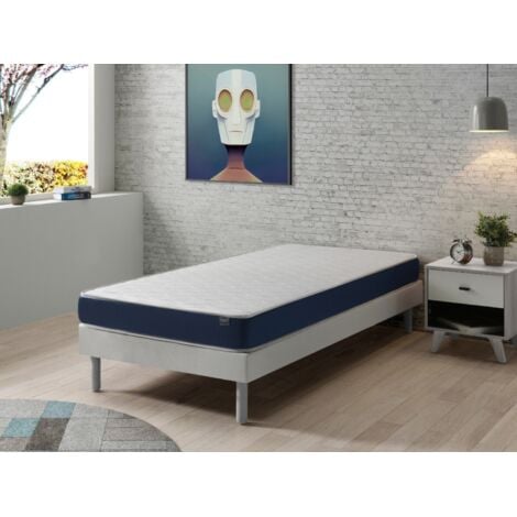 Matelas LOT 2 ERGO CONFORT 90x190 Epaisseur 14 CM Rembourrage super soft Juvenil ideal pour les lits gigognes