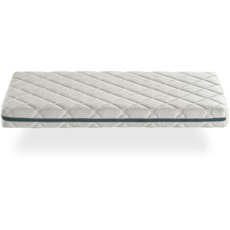 Matelas Bébé 60x120cm Micamamellama - Mousse Eliocel 10cm - Anti-acarien Et Respirant