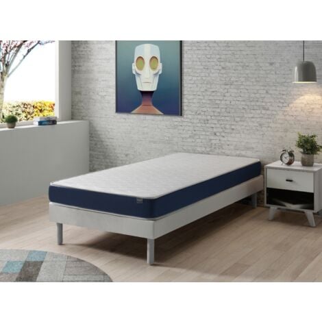 Matelas DORMALIT Ergo Confort - 90X190 - Epaisseur 14 CM - Rembourrage super soft - Juvenil - Idéal pour les lits gigognes