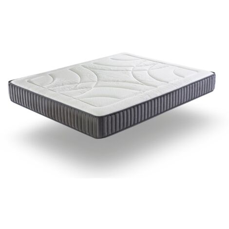 XALUCA – Matelas en mousse haute densité 105x180 cm – Épaisseur 24 cm – Multi-zones de confort – Fermeté équilibrée – Mousse haute densité – OEKO-TEX - Fabrication européenne