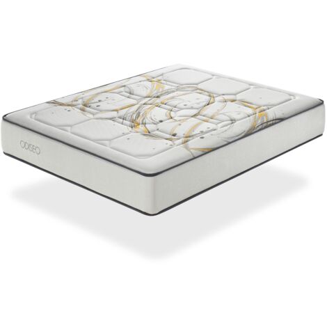Matelas Ressorts Ensachés 90x180 ODISEO SPRING Epaisseur 31 CM Mémoire de forme (1/5)