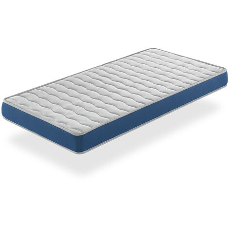Matelas bebe 67x137 ONIX mousse, Epaisseur 11 cm Respirante et ergonomique. Fermete ideal pour bebe