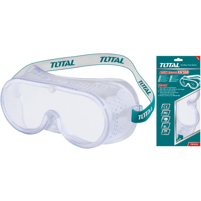 Gafas proteccion cerradas total