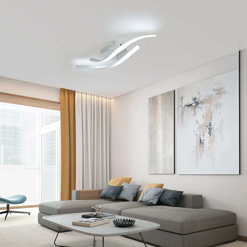 Plafoniera led 28w cerchio effetto cristallo con telecomando