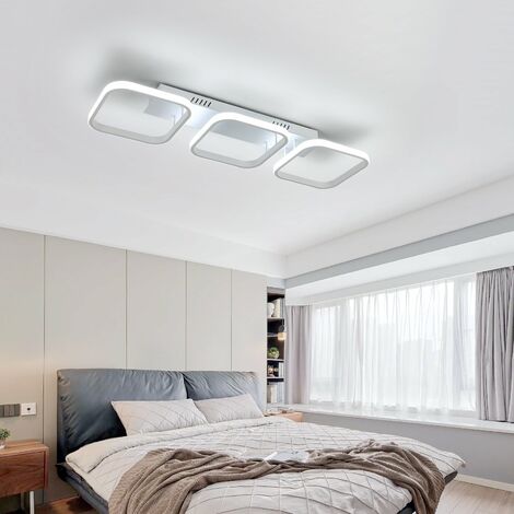 Plafoniera led soffitto, 45W Lampada da soffitto moderna, lampadario  semplice e versatile, adatta per soggiorno, camera da letto, sala da  pranzo, corr