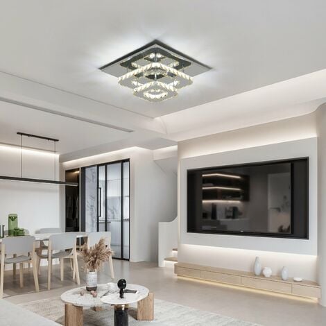 Plafoniera Led soffitto stile Moderno, Dimmerabile Lampadario