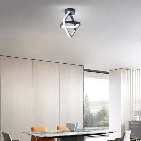 Lampadario LED moderno bianco quadrato plafoniera design in