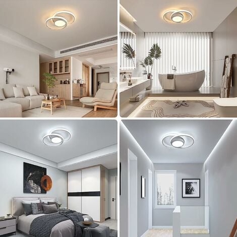 Plafoniera led Dimmerabile Moderno Rotondo Lampada a Soffitto