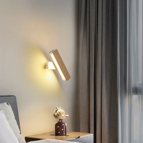 Applique da parete moderne a LED, applique da comodino per camera da letto  per studio in