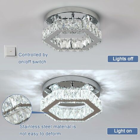 Applique LED rettangolare 23W CCT luce 3000K 6500K lampada moderna 230V