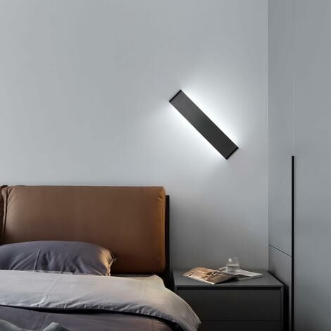 Lampada LED parete applique muro 6W doppia luce comodino lettura letto 2 in  1