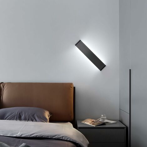 Lampada a parete a LED interno, moderna lampada a parete in alluminio,  parete verso l'alto
