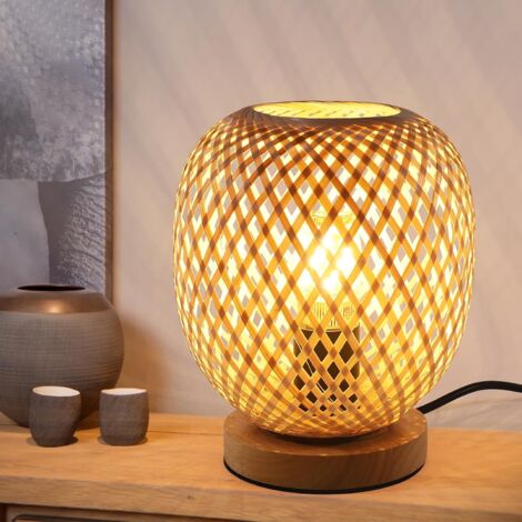 Lampada Da Tavolo Touch ME Con Dimmer E Paralume In Vetro Alabastro - Luce LED Calda 3000K, 5W, 400 Lumen