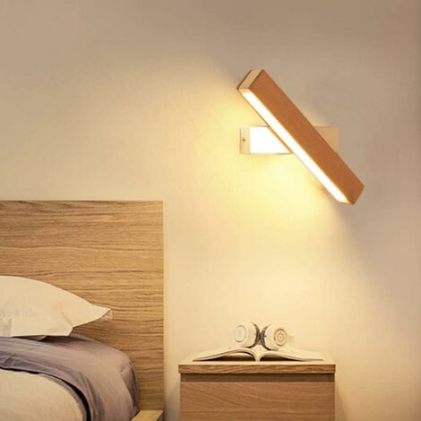 Applique da parete moderne a Led per camera da letto lampada da comodino  regolabile sala studio apparecchi di illuminazione per soggiorno  apparecchio