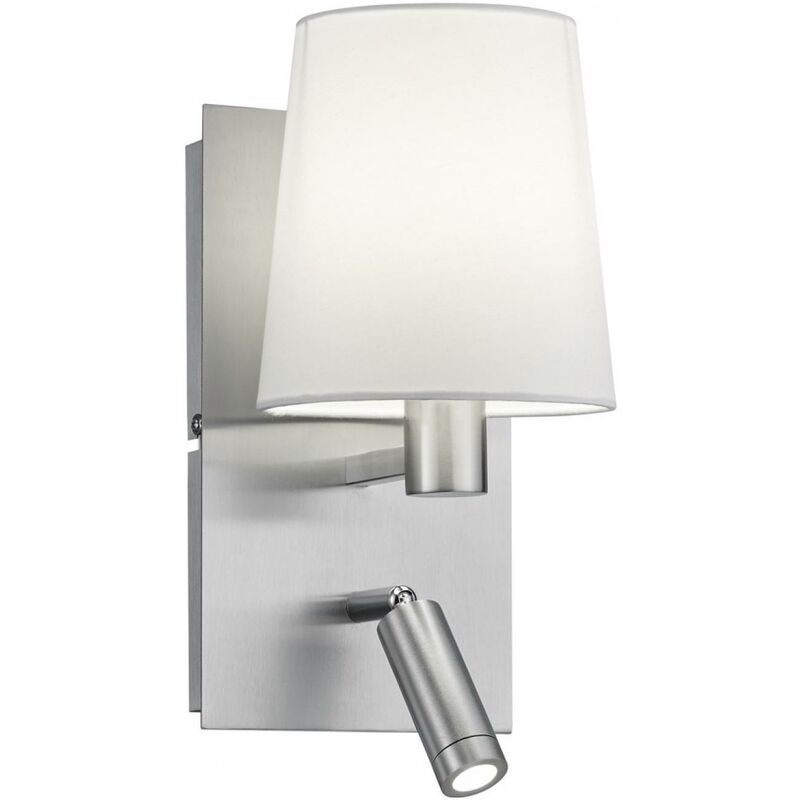 Trio Lighting Marriot excl. 1 x e27 max. 40w aplique de pared interior 31×14 cm. y dormitorio. estilo moderno. metal. color