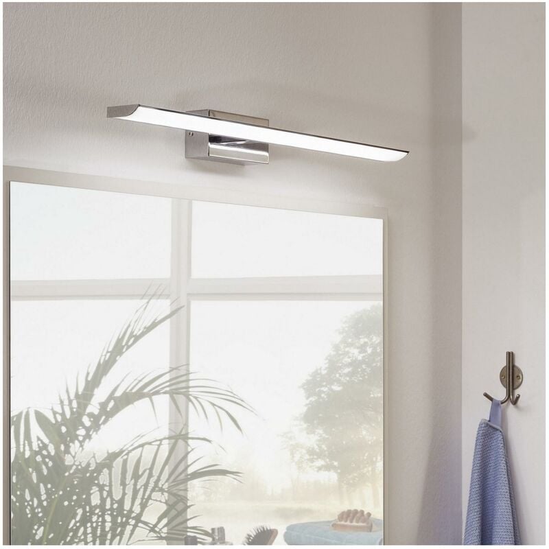 Eglo Pandella 1 Aplique de Baño para Espejo LED Negro Luz Neutra 11W