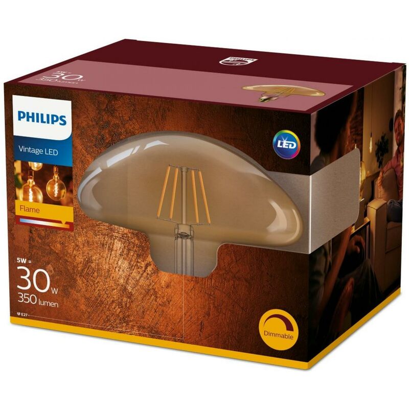 Pack 2 Bombillas Inteligentes LED E27 6.5W 570 lm A60 PHILIPS Hue White -  efectoLED