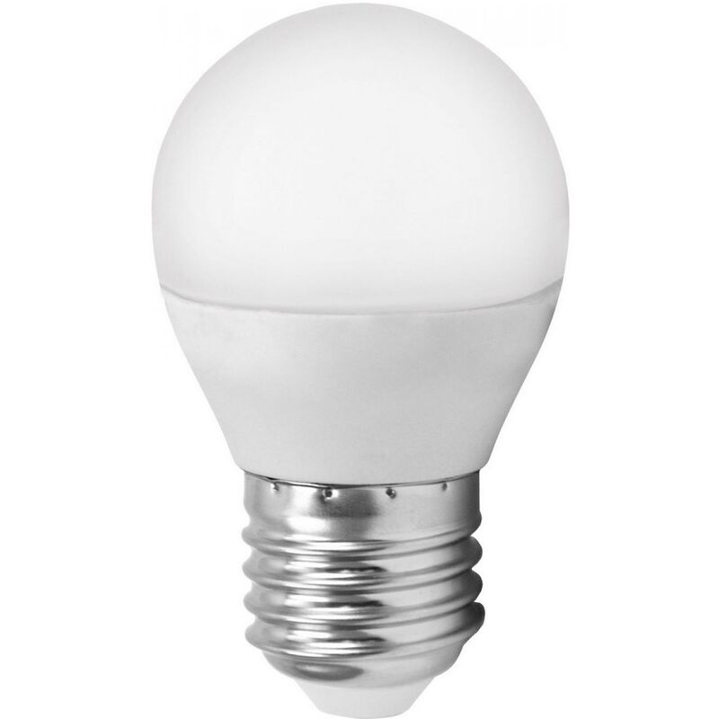 Bombilla LED Eglo LM LED E27 4W E27 LED G45 3000K Luz cálida. Forma Esférica Ø 4 cm. Plástico. Color opal