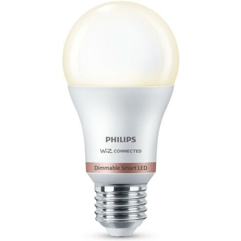 Regulador de intensidad de enchufe LED + bombilla LED E27 regulable, 800  lúmenes : : Iluminación