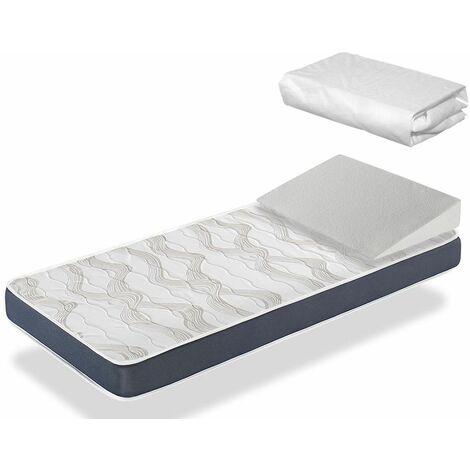 Materasso Lettino Bambino AXEL 57x117 Cm | 10 Cm Spessore | Schiuma Perforata Antibatterica - Foto 3