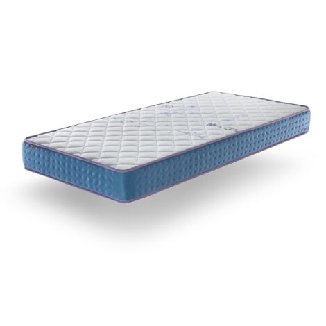 Materasso 70X160 LETTO BAMBINI Alto18 CM KUNIO VISCO, Memory foam, ergonomico e traspirante, ideale per letti estraibili, letto cabina e Montessori