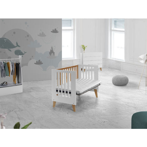 Materasso bambino 57X117 THEO, Alto 11 CM, Memory Foam, Coprimaterasso  Rimovibile, traspirante e Lavabile. Durezza ideale