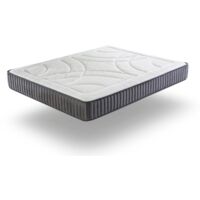 Materasso Singolo 80X200 VERSAILLES, Alto 24 CM, Schiuma ad alta densità - Schiuma adattabile - Sistema di comfort multizona