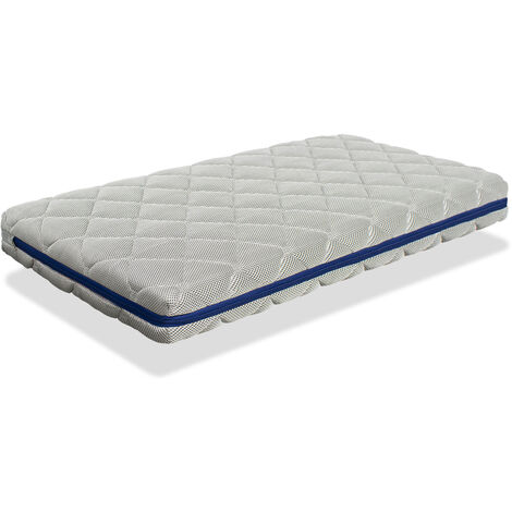 Babymatratze 60x120 AQUA BREATHAIR – 11 CM – Kern 100% waschbar, atmungsaktiv, umweltfreundlich und recycelbar (1/5)