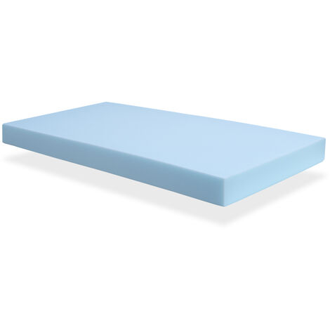 Schaumstoffstück Maße 80x120x10 cm - Dichte HR 30 Kg Fest - ideal für die Möbelherstellung