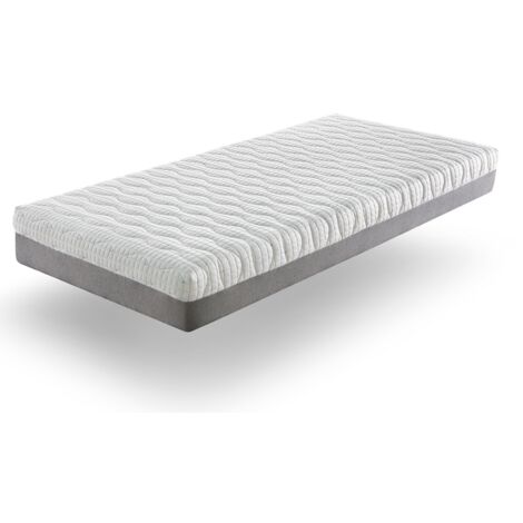Medizinische Matratze 150X200 GELENKT, Hohe 21 CM, Muskelentspannung, Anti-Stress und ergonomisch. Festigkeit 3/5 Medium