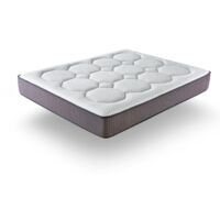Matratze 80x200 ROYAL VISCO - H3 - Höhe 22 CM Viskoelastisch, umkehrbar