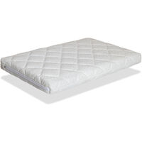 Babymatratze 75x52 CARAMEL Höhe 7 CM - Perforierter Schaumstoffkern. Atmungsaktiv