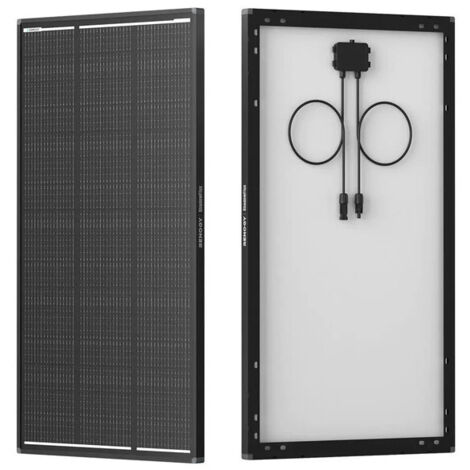 Panneau Solaire Renogy 200W 12V Monocristallin – Module solaire rigide haute efficacité (20.7%) pour camping-car, bateau, toit et systèmes hors-réseau