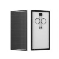 Panneau Solaire Rénové Renogy 120W 12V Monocristallin – Module Solaire Rigide Haute Efficacité avec Cellules de Grade A pour Systèmes Hors-Réseau, Caravanes et Bateaux