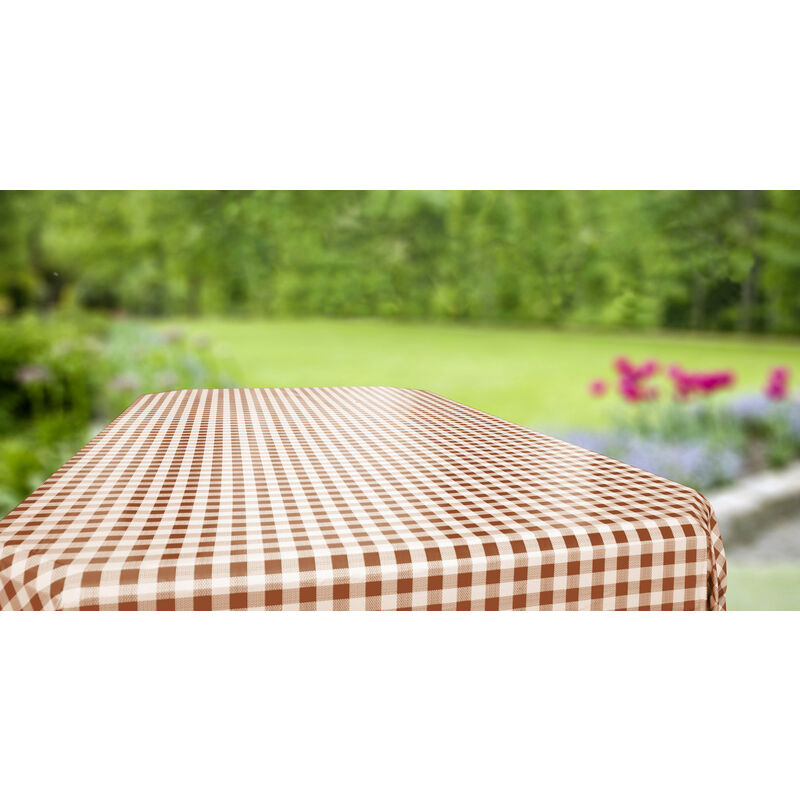 Imperia Tovaglia Plastificata Rettangolare 140x140 Cm, Made In Italy, Wood - 2