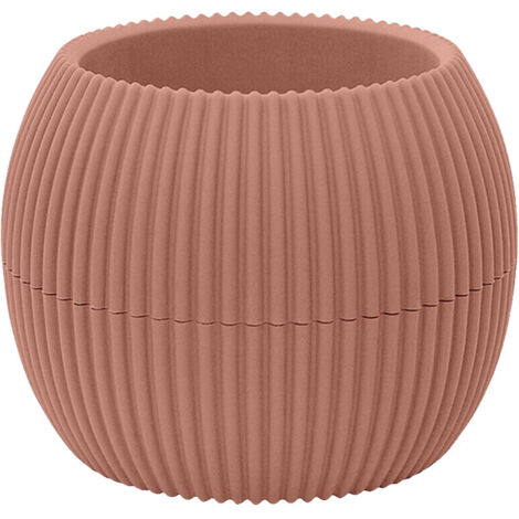 Vasetti Piante Grasse Con Sottobicchiere Integrato Design Moderno Crea La Tua Composizione Varie Misure Colori Vasi Pianta Sottovaso Piantine Vaso Fiori Terra - Rotondo 0,15 Litri