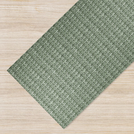 Tappeto da cucina antiscivolo, antimacchia passatoia multiuso lavabile in lavatrice linea marmo, cucina, corridoio, soggiorno 50x200 - Intrecci Verde